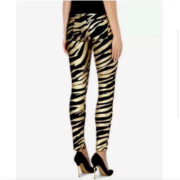 Metallic Zebra Print Jeans from Revolve (Hudson) - Picture 14 of 14